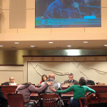 Image of Fred Bryant testifying at Portland City Council.